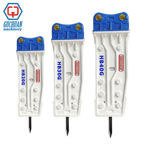 פטיש הידראולי למחפר גוצ'ואן טכניקה יפנית HB15G HB20G פורוקאו HB30G פטיש חציבה למחפר - Product Image 1