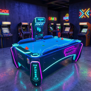 HGR <b>Amusement</b> Power Multi Puck Air Hockey Arcade Game <b>Machine</b> Coin Operated Multiplayer Table Multiple Balls Exciting - Product Image 6