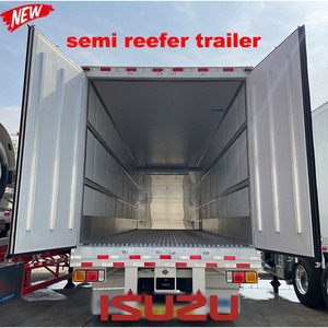 Nouvelles Remorques Réfrigérées Semi-Remorques Frigorifiques 4x4 LHD RHD pour Transport de Marchandises, Cabine Robuste, Boîte de Transport, Livraison de Cargaison, Thermo King - Product Image 2