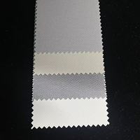 Tissu pare-soleil à 1 % d'ouverture, haute résistance à la traction, anti-UV, isolation thermique, matière première pour stores enrouleurs pour solutions de fenêtres
