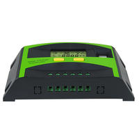 Auto-PWM-Solarladeregler Neues Design Panel-Batterie-Controller 20A 30A 2 USB LCD Intelligent 12V 24V Blei-Säure-Batterie