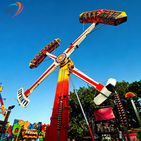 Manèges Kamikaze à 360 degrés extrêmement palpitants pour adultes, attractions de fête foraine, manèges de parc d'attractions, à vendre