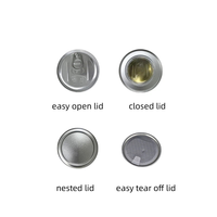 Vente en gros de canettes souples de qualité alimentaire 190ml/250ml/330ml/355ml/500ml, canettes de bière, canettes en aluminium pour boissons gazeuses avec couvercle