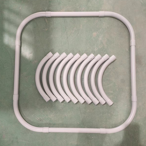 Curvatura elettrica del condotto del PVC di 45 gradi di 150mm con il servizio su ordinazione di taglio del raggio di 1000mm disponibile - Product Image 2