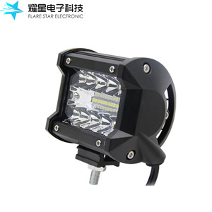 ไฟส่องสว่างสำหรับงานอุตสาหกรรม Flare Star Electronic 60W LED 12V กันน้ำ ตัวเรือนอะลูมิเนียมอัลลอยด์ สำหรับรถยนต์และรถออฟโรด - Product Image 2