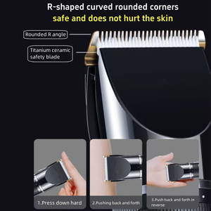 Cheveux électriques à affichage numérique rechargeable pour <span class=keywords><strong>tondeuse</strong></span> rasoir ménage tête chauve <span class=keywords><strong>tondeuse</strong></span> à cheveux transfrontalière et pour <span class=keywords><strong>tondeuse</strong></span> - Product Image 6