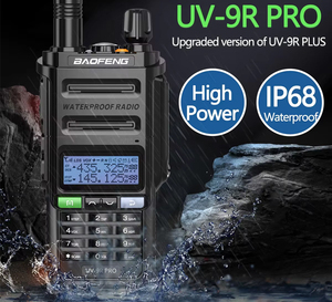 Pour Baofeng <span class=keywords><strong>UV</strong></span>-9R Pro portable VHF et UHF 128 IP68 étanche talkie-walkie avec 2200 Mah longue portée bidirectionnelle pour Radio <span class=keywords><strong>UV</strong></span> <span class=keywords><strong>9</strong></span> Pro - Product Image 2