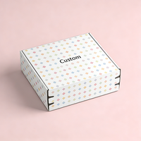 Boîte en carton à fermeture éclair conçue sur mesure TongKun, carton d'affichage détachable pour cosmétiques et emballages en gros