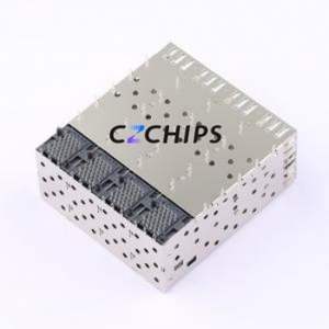 SFP 1658390 2X4Y Optical Module Connector Through hole Component (THT) Connector Case (Cage) 8 With Post - Product Image 2