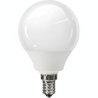 Bohlam E14 bertenaga surya/AC, bohlam sumber Chip LED bahan PC/aluminium Super Mini 8W 4000K 346lm putih dingin (6500K)