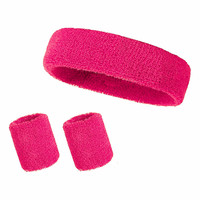 Bandeaux et Bracelets Anti-Transpiration pour Hommes - Ensemble Bandeau et Bracelets Anti-Transpiration pour la Tête et les Poignets - Idéal pour le Sport, l'Athlétisme, les Événements, l'Entraînement et le Basketball