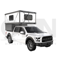 Qian Camper TP07W, camping-car tout-terrain quatre saisons, grand format, à parois rigides, pour Tundra F150 Tacoma
