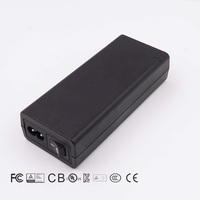 Fuente de Alimentación Pasiva Poe de Escritorio 24W 35W 1A 1.5A 1.8A 19V 24V 48V Adaptador de Corriente AC/DC Inyector Poe para Cámara IP CCTV