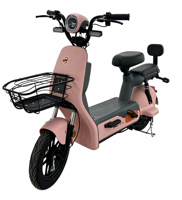Vente directe d'usine, vélo électrique fabriqué en Chine, cadre en acier à haute teneur en carbone, batterie au plomb-acide 48V, autonomie de 55-65 km, scooter de ville pour adultes, moto