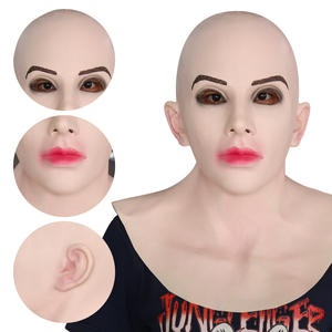 Masque effrayant marques d'Halloween, masque de clown effrayant, masque d'Halloween Full Head msk Masque d'Halloween masque de tête d'animal masque de <span class=keywords><strong>mascarade</strong></span> - Product Image 3