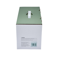 Boîte en carton ondulé biodégradable personnalisée en gros pour ustensiles de cuisine Emballage de nouvelle arrivée avec poignée portable