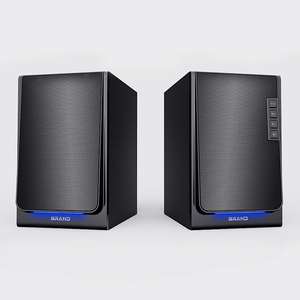 Loa Trầm Âm Thanh HiFi LED Loa Siêu Trầm Hộp Gỗ BT Desktop 2.0CH Loa Hoạt Động Có Điều Khiển Âm Lượng - Product Image 3