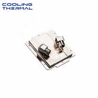 Plaque de refroidissement liquide sur mesure avec brasage sous vide en alliage de cuivre et d'aluminium pour applications de pièces de chauffage