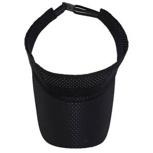 Gorras de béisbol deportivas unisex personalizadas 100% poliéster con diseño hueco, de secado rápido, para ciclismo de verano, con parte superior vacía, transpirables, con visera de malla para el sol - Product Image 3