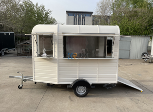 Mobile Camper <b>Kitchen</b> Trailer Tent Event Truck Cheap Fast Food Trailer for <b>Sale</b> with Equipment - Product Image 3
