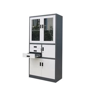 אחסון ארון עם כספת מסמך ארון קובץ ארון עם זכוכית דלת - Product Image 2