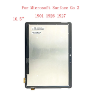 Rakitan Layar Sentuh LCD 10.5 Inci NV105WAM-N31 1920*1280 untuk Microsoft Surface Go 2 1901,1926,1927 Warna Hitam