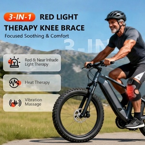 무선 무릎 마사지기 (열 및 적색광 요법 포함), 통증 완화를 위한 660nm & 850nm 적외선 요법 - Product Image 4