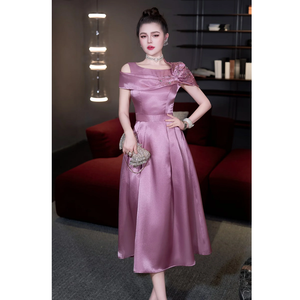 Wholesale Flare Gowns Slim Ladies See-Through Diamond Mesh | Alibaba.com