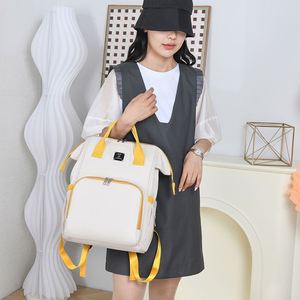 Customized Logo Mommy Backpacks Large Capacity Baby Supplies <b>Storage</b> Bag for Outdoor Hospital - Product Image 1