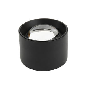 Projecteur <span class=keywords><strong>LED</strong></span> à lentille convexe moderne en aluminium pour bureau à domicile, montage en surface - Product Image 3