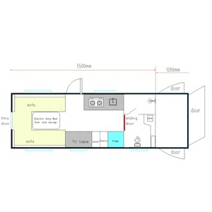 Ocio Camper UE estándar Fibra de vidrio <span class=keywords><strong>Unimog</strong></span> Expedition Camper pod Overland <span class=keywords><strong>autocaravana</strong></span> Slide on <span class=keywords><strong>4x4</strong></span> Camper Box - Product Image 2