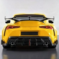 Spoiler Posteriore in Fibra di Carbonio Stile AD per Toyota Supra A90 A91 MK5 2019+, Kit Carrozzeria, Accessori Auto, Paraurti