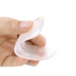 Coussinets de talon orthopédiques correcteurs légers en gel adhésif pour jambes en X et en O, en forme de cale médiale et latérale - Product Image 5
