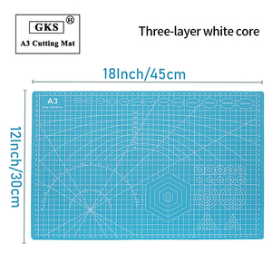 Tapis <span class=keywords><strong>de</strong></span> découpe et <span class=keywords><strong>de</strong></span> dessin A3 en PVC auto-cicatrisant <span class=keywords><strong>de</strong></span> qualité supérieure, 3 couches épaisses, pour projets <span class=keywords><strong>de</strong></span> bricolage, <span class=keywords><strong>peinture</strong></span> et couture - Product Image 2