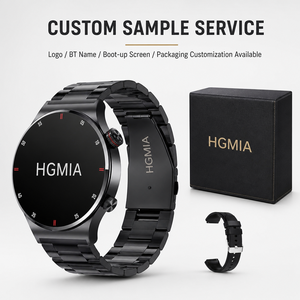 Montre connectée <span class=keywords><strong>de</strong></span> luxe pour homme QW33, appels Bluetooth, moniteur <span class=keywords><strong>d</strong></span>'oxygène/sanguin, suivi du <span class=keywords><strong>sommeil</strong></span>, étanche IP67, sport, fitness, Android, iOS - Product Image 4