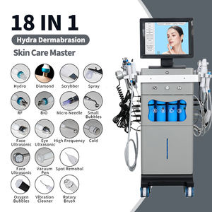 Máquina de Hidrodermoabrasión Hydra Beauty 18 en 1, Máquina Facial Hydro Aqua con Pantalla Táctil de 15 Pulgadas, Microdermoabrasión Portátil, Spa con Oxígeno, EE. UU. - Product Image 2