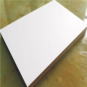 Panneau mdf <span class=keywords><strong>en</strong></span> mélamine laminée blanche de 3mm pour la décoration de meubles - Product Image 2