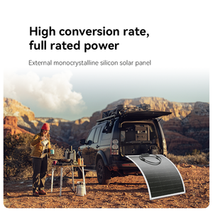 Panneau Solaire Flexible DEMUDA 50W 100W Monocristallin PV – Système d'Énergie Solaire pour Camping en Extérieur, Maison et Situations d'Urgence - Product Image 3