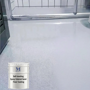 Pressure Resistant <strong>Epoxy</strong> Colored Sand <strong>Floor</strong> Self-Leveling Liquid Marble <strong>Coating</strong> Grinding Stone Waterproof Anti-Dust - Product Image 2
