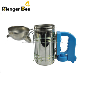 Nuevo Ahumador de Abejas Eléctrico Menger Bee S-12, Estilo Europeo, Acero Inoxidable, Funciona con Batería, Garantía de 2 Años - Product Image 3