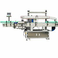 Machine d'étiquetage automatique à vision CCD avec détection de position, inspection des étiquettes, vérification et rejet des codes-barres