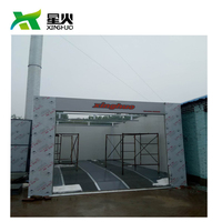 Cabina de Pintura Automotriz de Calidad Superior 7.5kW con Escape de 75mm y Pared EPS, Cámara de Curado de Coches con 56 Luces LED, Certificación CE