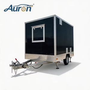 Remolque de Cocina Móvil de Aluminio Auron de 4.8m con Eje Único, 2 Ruedas y Compartimentos Aislados para Uso en Exteriores - Product Image 1