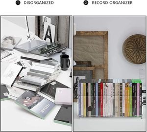 2 gói Acrylic Hộp lưu trữ DVD/<span class=keywords><strong>CD</strong></span> Sách nhỏ/tập tài liệu Video Trò chơi trường hợp hiển thị giá - Product Image 3