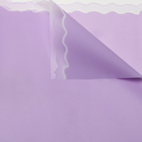 Papier d'emballage pour bouquet élégant DLBZ, double PE imperméable, écologique, pour fleuristes, emballage floral pour mariage, cadeau, bricolage