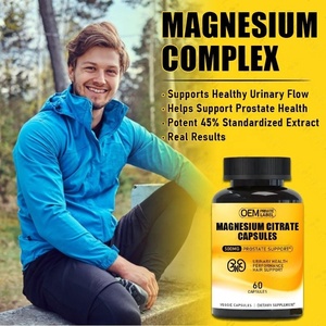 Cápsulas de Citrato de Magnesio OEM/ODM Importantes para la Salud del Corazón, la Producción de Energía, el Sistema Nervioso, los Músculos y los Huesos - Product Image 2