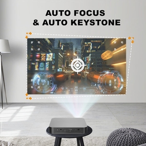 Outdoor Waterproof 4K Laser <strong>Projector</strong> Speakers 200&quot; Screen Portable Camping Backyard Cinema Kit Android 13 3D HIFI Stereo - Product Image 3