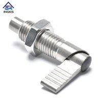 IKS423 Locking Nut SS303 L Handle M16 Indexing Plungers Hand Retractable Retractable Plungers Rest Position Fasteners Product