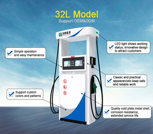Distributeur de carburant LEADER ENERGY LD-32L en aluminium antidéflagrant à 2 buses 50L/min pour essence/diesel/kièrosène Tatsuno - Product Image 2