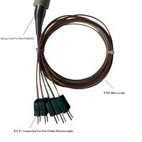 Termokopel Platinum-Rhodium Internal Tipe-S untuk Modul Surya Fotovoltaik, Termokopel Profil
